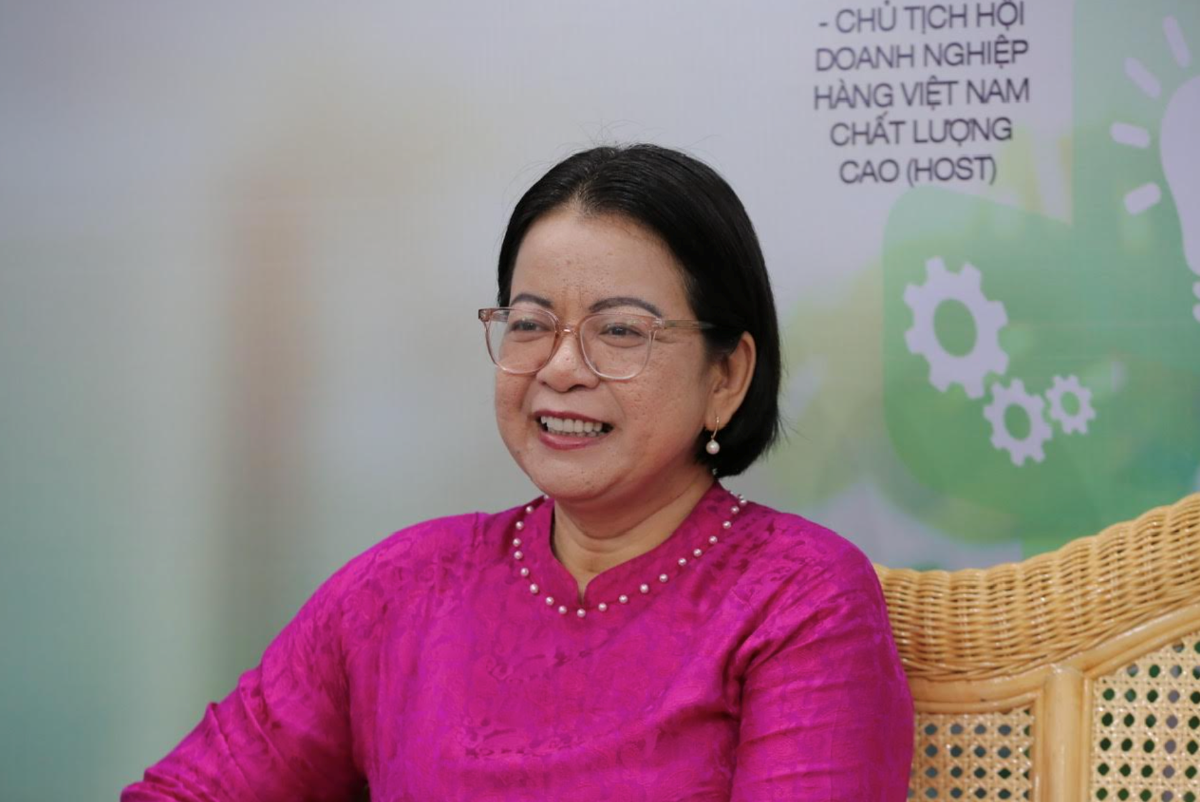 Bà Võ Thị Trung Trinh, Giám đốc Trung tâm Chuyển đổi số TP. Hồ Chí Minh