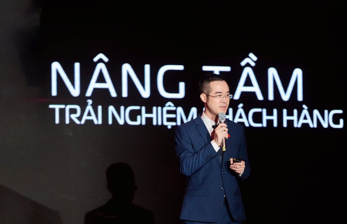 Ông Nguyễn Tiến Dũng - Giám đốc Viettel Customer Service chia sẻ về mục tiêu xuất khẩu năng lực trải nghiệm khách hàng. Ảnh: Viettel Customer Service.