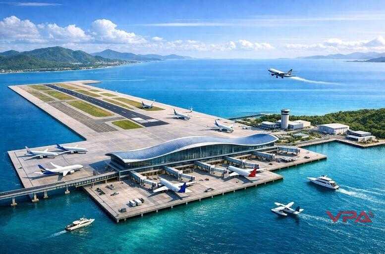 Dự kiến xây dựng sân bay trên mặt nước đầu tiên tại Khánh Hòa