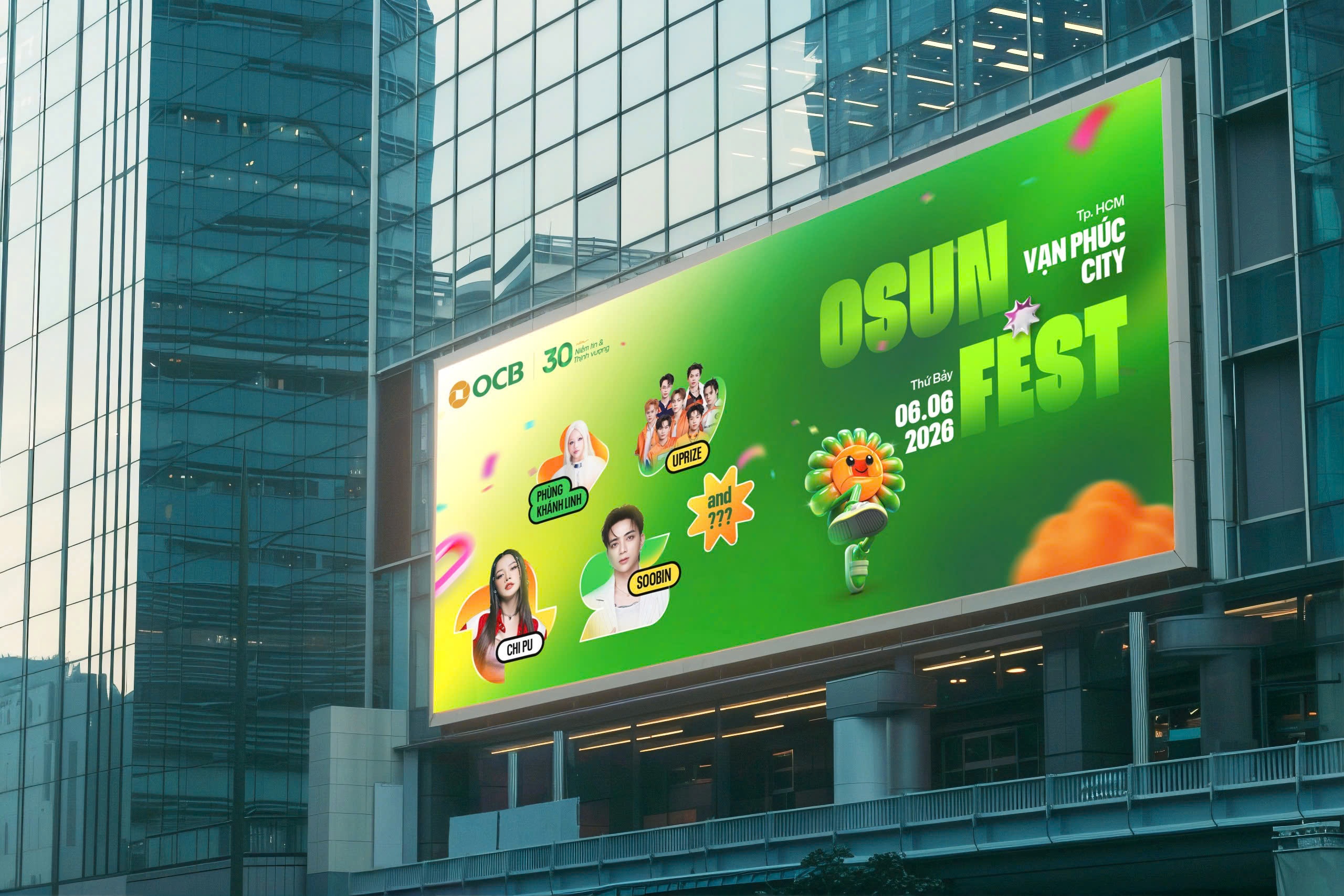 Dàn nghệ sĩ hot nhất Vpop quy tụ tại concert mừng kỷ niệm 30 năm thành lập OCB